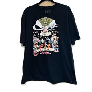 Green Day Dookie Graphic Band T-Shirt Mens XXL 2XL Black Short Sleeve Shirt